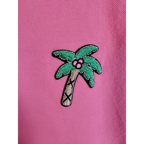 Talbots Short Sleeve Polo Tie Front Top Size L Petite - Picture 6 of 8